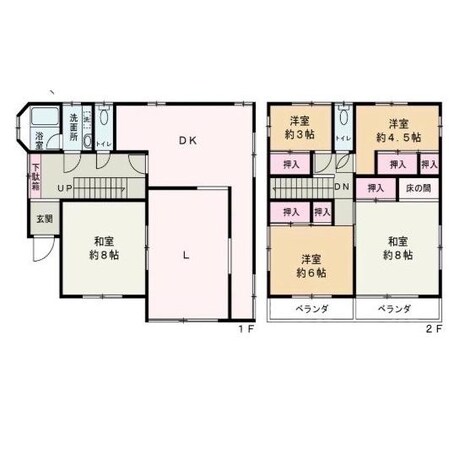 姉ケ崎駅 バス12分  桜台一丁目下車：停歩2分 1階の物件間取画像